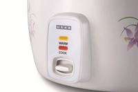 USHA MC-3710 Electric Rice Cooker  (1 L, Multicolor) - 500 Watts, WHITE, 2 YEAR